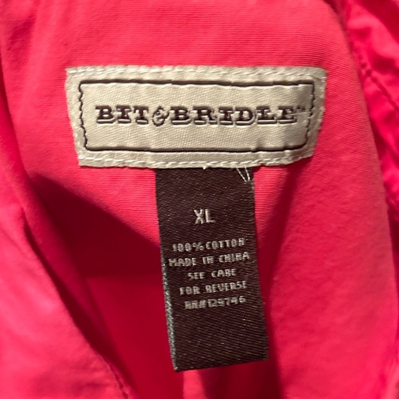 NWT Bit and Bridle button down western top - Picture 4 of 6